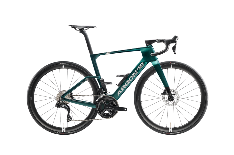 2026 Argon 18 Nitrogen 105 Di2 Road Bike in Cosmic Teal