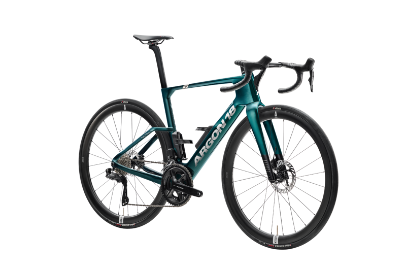 2026 Argon 18 Nitrogen 105 Di2 Road Bike in Cosmic Teal-1