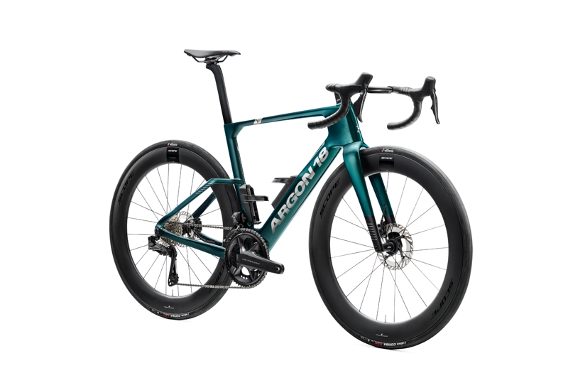 2026 Argon 18 Nitrogen Ultegra Di2 Road Bike in Cosmic Teal-1