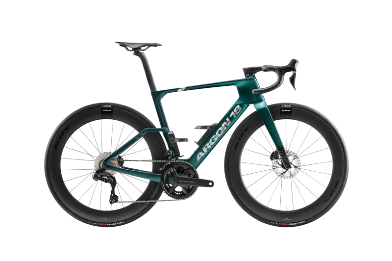 2026 Argon 18 Nitrogen Ultegra Di2 Road Bike in Cosmic Teal