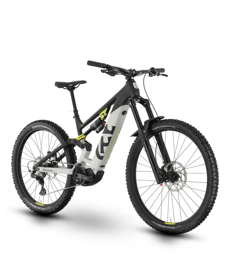 Husqvarna Hard Cross 1 Electric Mountain Bike in Black and White-1
