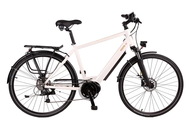 BatriBike Penta X Crossbar Electric Hybrid in White