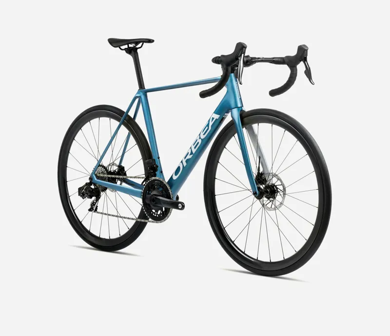 2025 Orbea Orca M30 Road Bike In Slate Blue/Halo Silver Matt-1