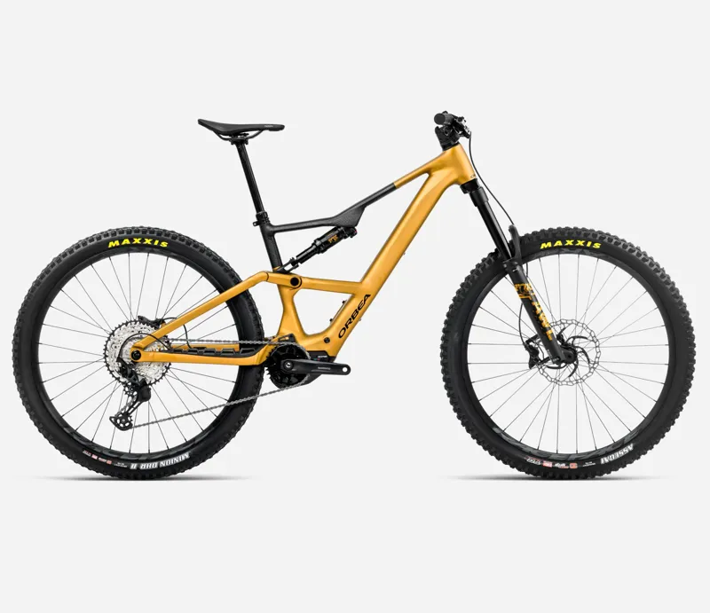 2026 Orbea Rise LT H20 eMTB in Bumblebee Yellow/Black Matt