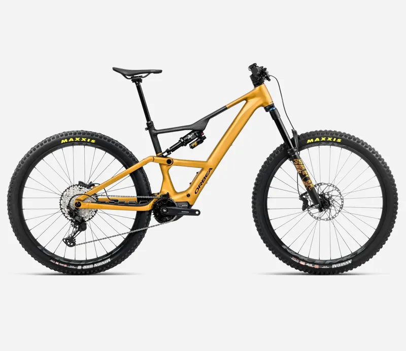 2026 Orbea Rise LT H10 eMTB in Bumblebee Yellow/Black Matt
