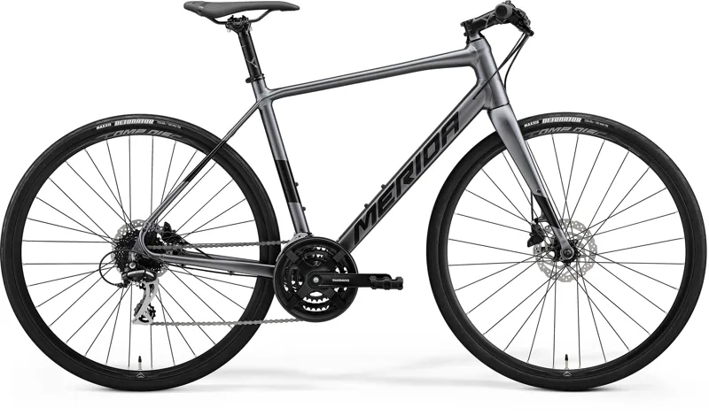2023 Merida Speeder 100 Flat Bar Road Bike in Silver