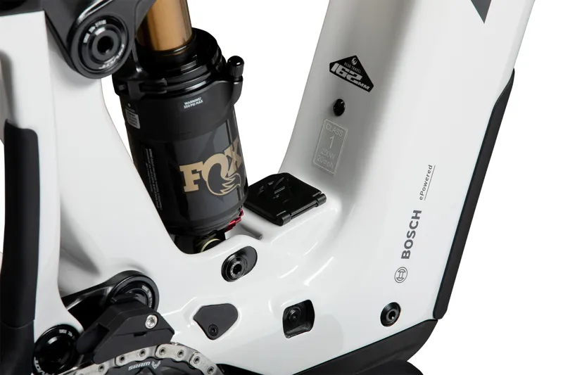 2026 Pivot Shuttle LT Team Electric Mountain Bike in Stone Cold White-4