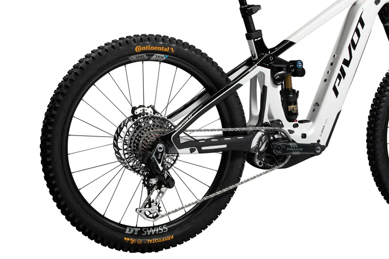 2026 Pivot Shuttle LT Team Electric Mountain Bike in Stone Cold White-6