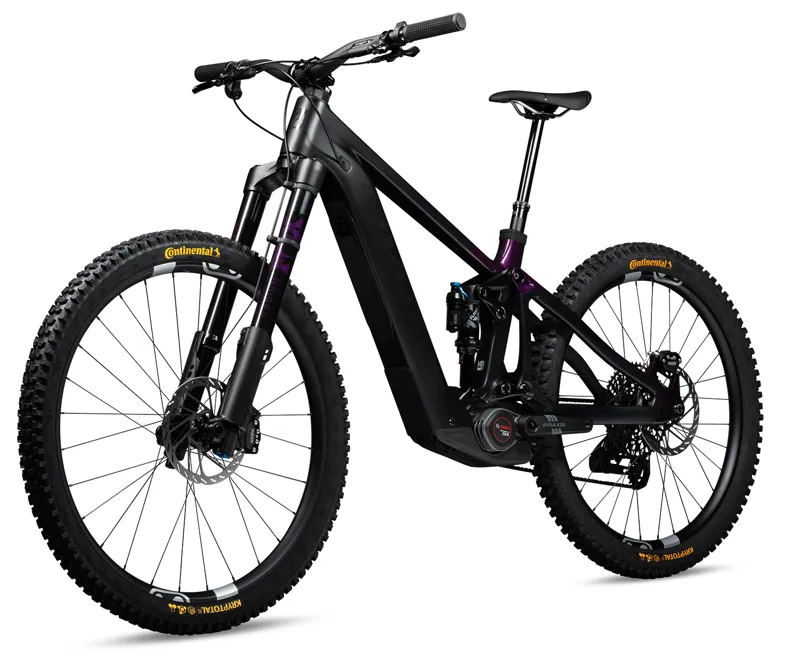2026 Pivot Shuttle LT Pro Electric Mountain Bike in Black/Royal Purple-1
