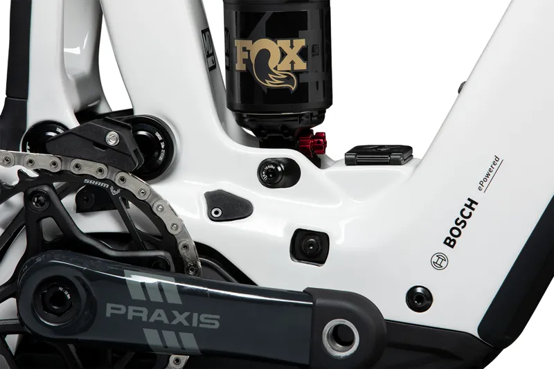 2026 Pivot Shuttle LT Team Electric Mountain Bike in Stone Cold White-10