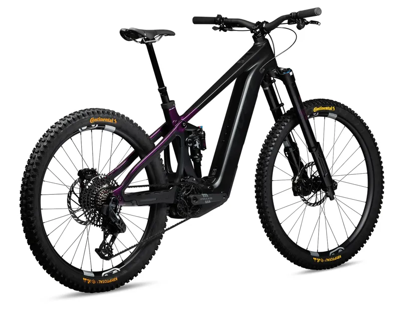 2026 Pivot Shuttle LT Pro Electric Mountain Bike in Black/Royal Purple-3