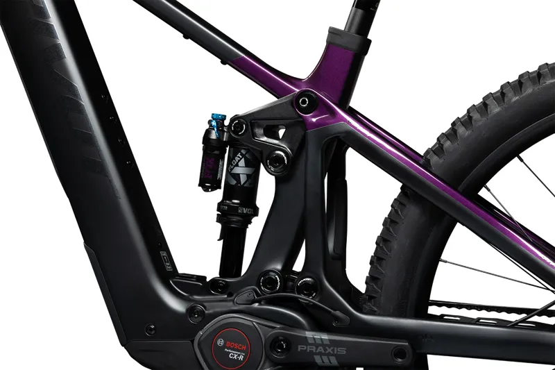 2026 Pivot Shuttle LT Pro Electric Mountain Bike in Black/Royal Purple-5