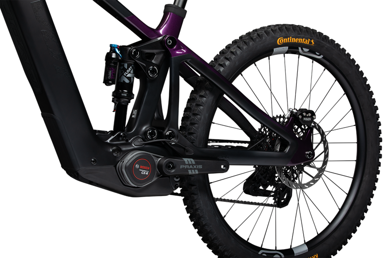 2026 Pivot Shuttle LT Ride Electric Mountain Bike - Black/Royal Purple-1