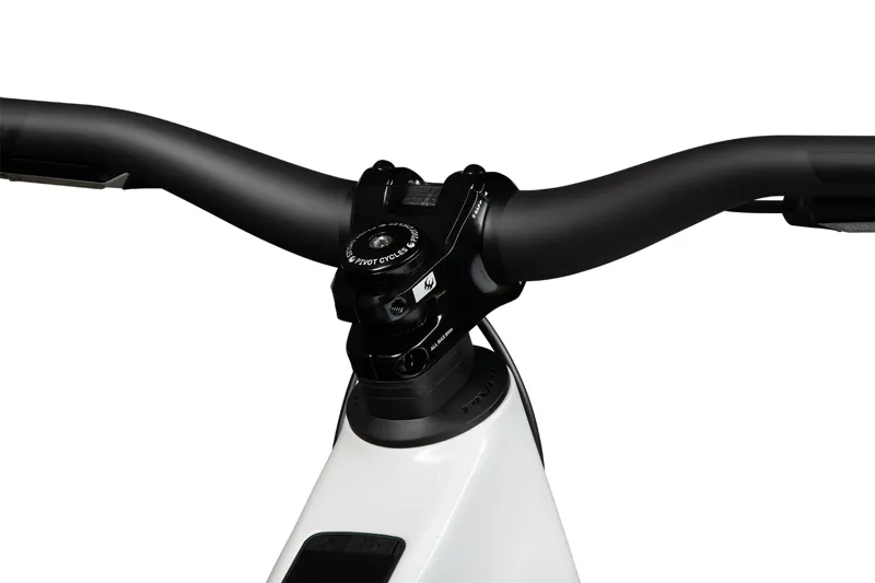 2026 Pivot Shuttle LT Pro Electric Mountain Bike in Stone Cold White-5