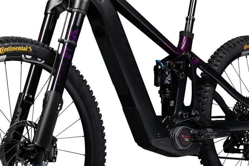 2026 Pivot Shuttle LT Pro Electric Mountain Bike in Black/Royal Purple-8