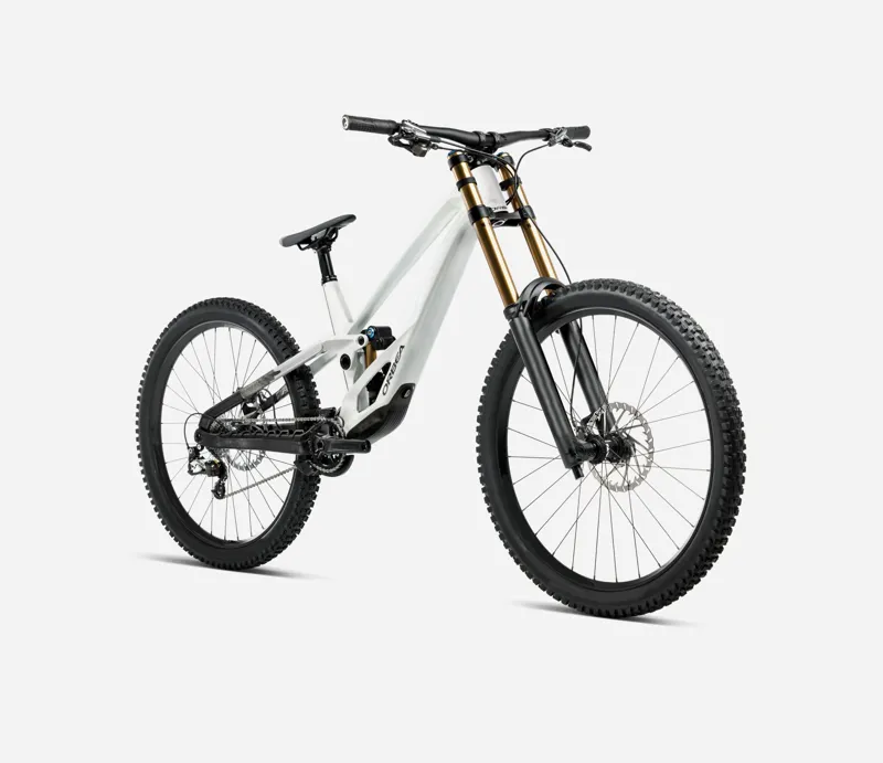 2026 Orbea Rallon D-LTD Downhill Bike 442mm CS in White/Diamond Black-1