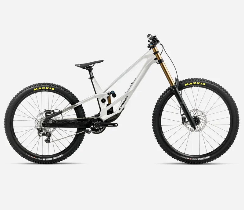 2026 Orbea Rallon D-LTD Downhill Bike 442mm CS in White/Diamond Black