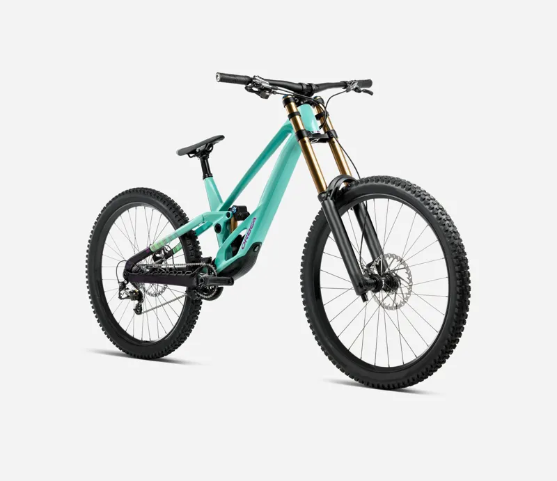 2026 Orbea Rallon D-LTD Downhill Bike 450mm CS in Aloha Green - Purple-1