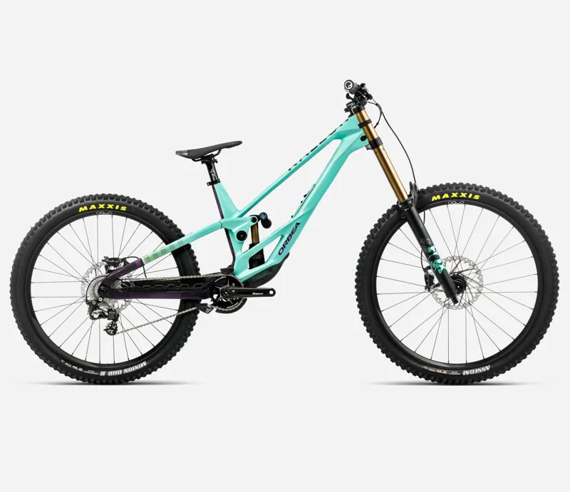 2026 Orbea Rallon D-LTD Downhill Bike 450mm CS in Aloha Green - Purple