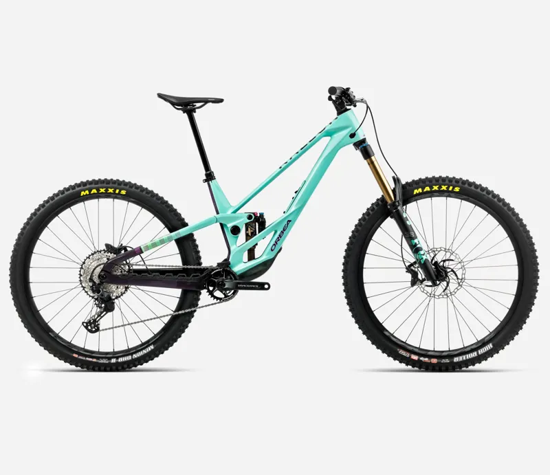 2026 Orbea Rallon E10 Enduro MTB 442mm CS in Aloha Green/Purple