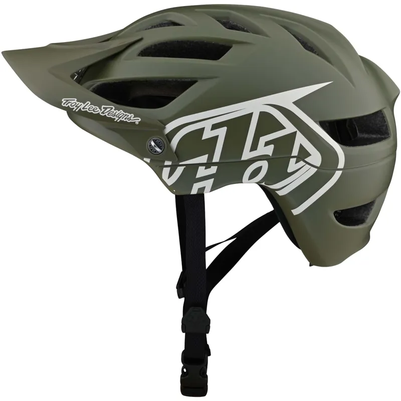 Troy Lee Designs A1 Drone Helmet in Steel Green