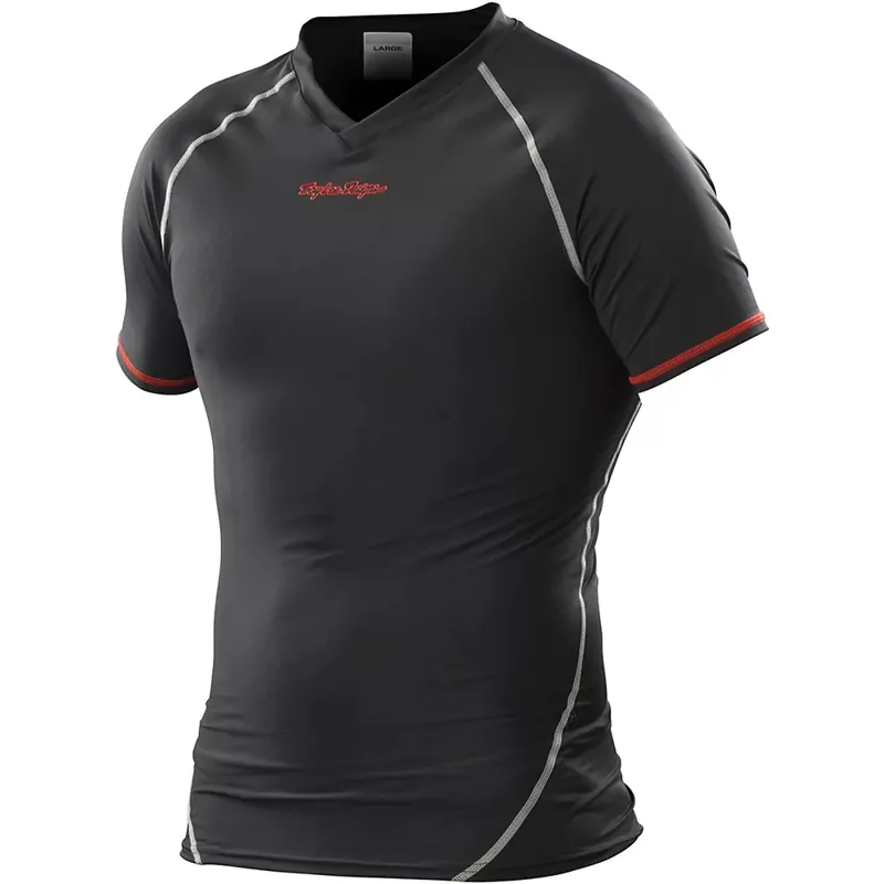 Troy Lee Designs ACE Short Sleeve Base Layer in Black