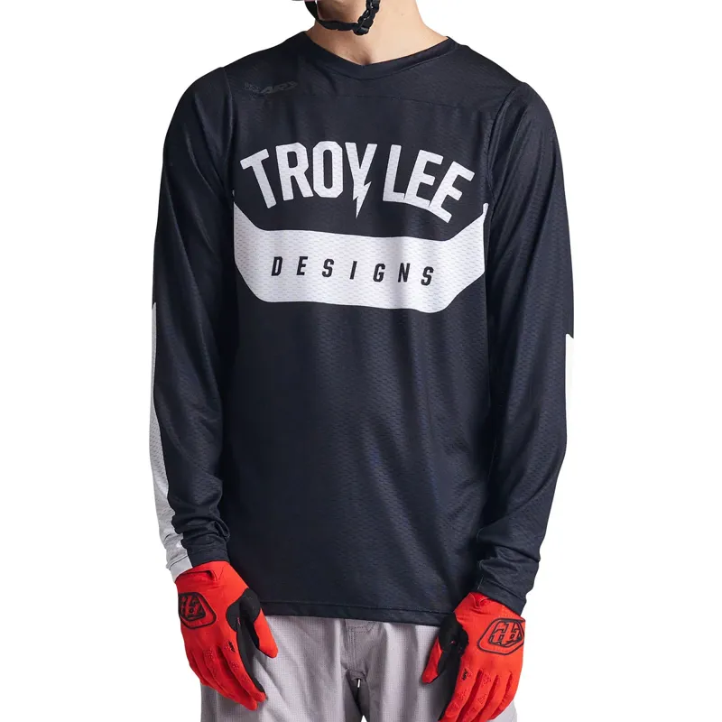 Troy Lee Designs Skyline Air Long Sleeve Jersey Aircore in Black