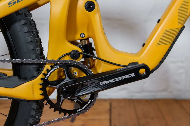 Yeti SB160 T-Series Factory Enduro Mountain Bike in Mustard - Large-5