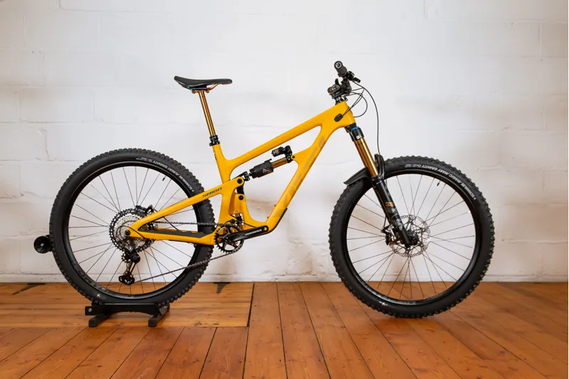 Yeti SB160 T-Series Factory Enduro Mountain Bike in Mustard - Large