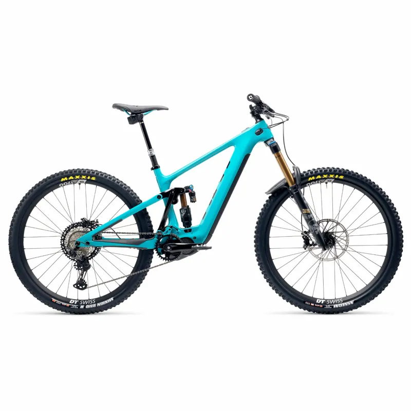 2022 Yeti 160E T-Series T1 Electric Mountain Bike Bike in Turquoise