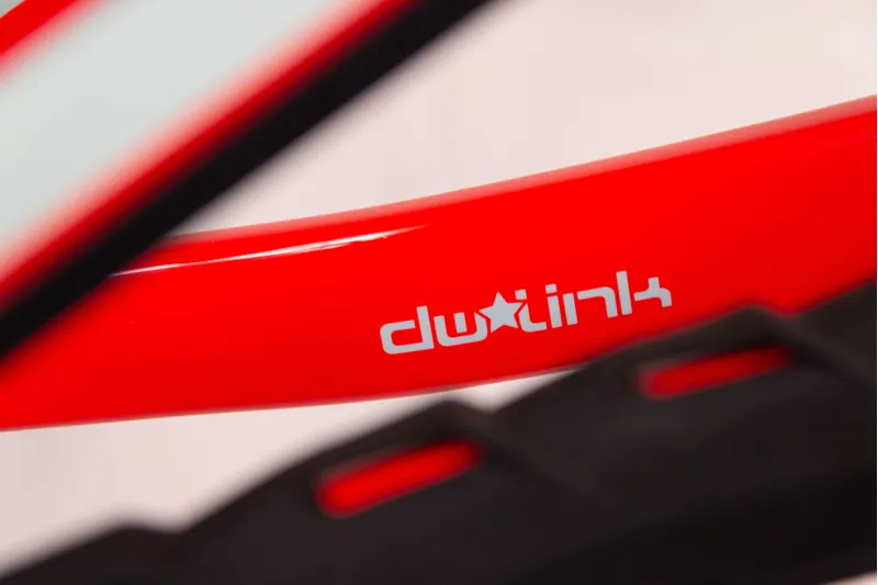Pivot Cycles Phoenix Downhill Frame in Red/Mint-6