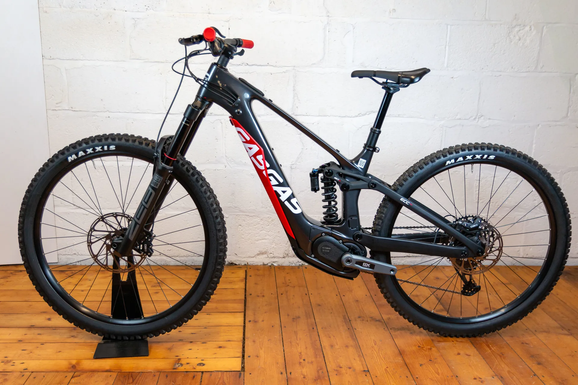 2024 GasGas ECC Electric Mountain Bike in Anthracite/Red