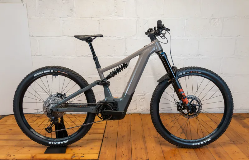 2023 Focus Sam2 6.8 Electric Mountain Bike in Grey-1