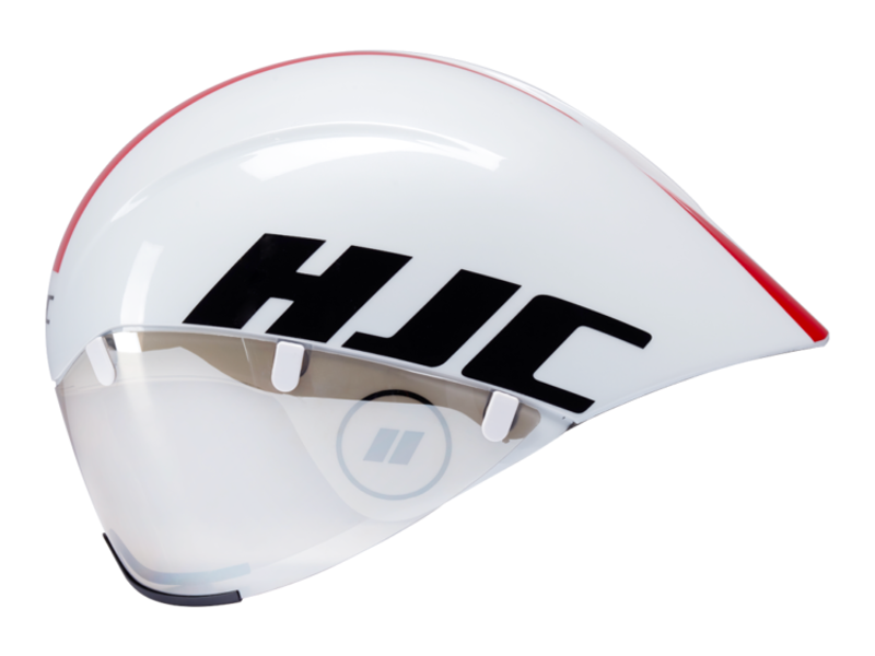 HJC Adwatt Aero Helmet White Red-1