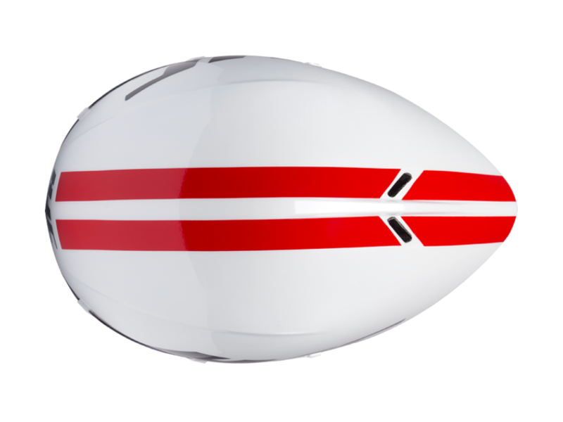 HJC Adwatt Aero Helmet White Red-4