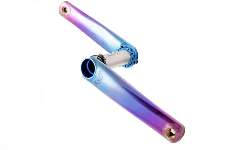 Cane Creek eeWings Tie-Dye Limited Edition All Road Titanium Crankset-1