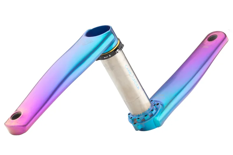 Cane Creek eeWings Tie-Dye Ltd Edition All Road Titanium Crankset