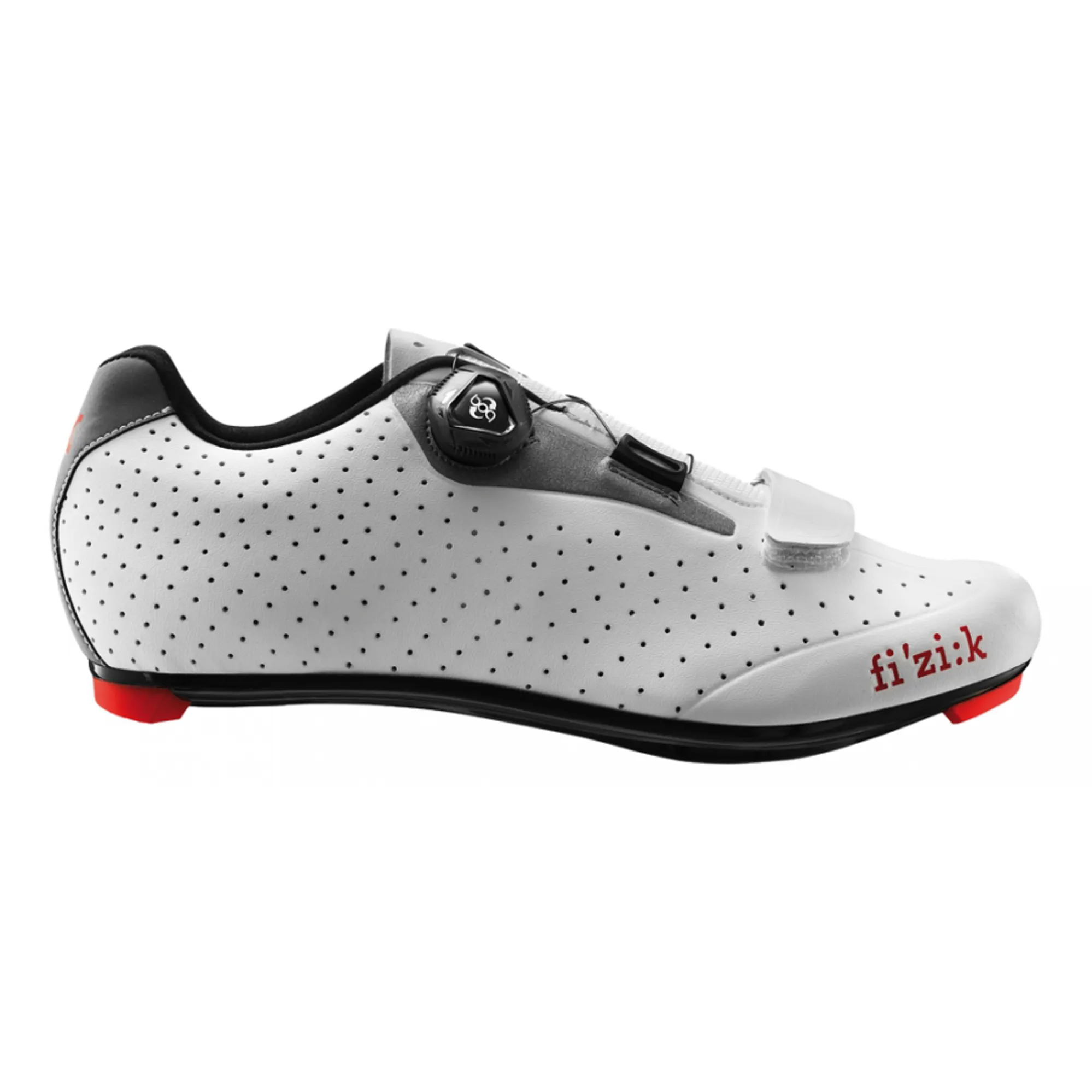 Fizik R5B Uomo Mens Road Shoes White/Light Grey1