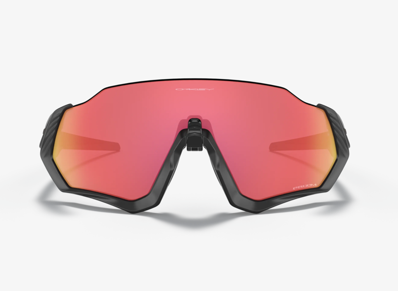 Oakley Flight Jacket Sunglasses  Matte Black / PRIZM Trail Torch Lens-1