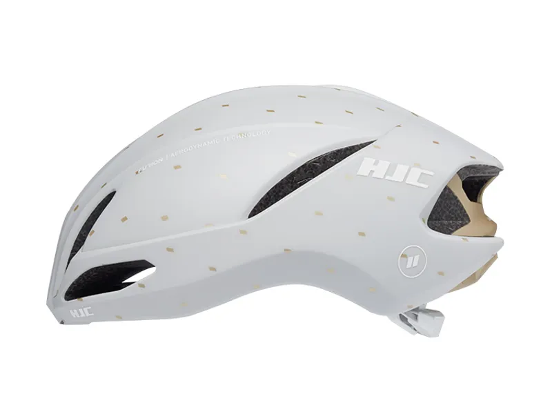 HJC Furion 2.0 Semi-Aero Road Helmet MT Off White Gold