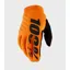 100% Brisker Cold Weather Gloves in Fluo Orange