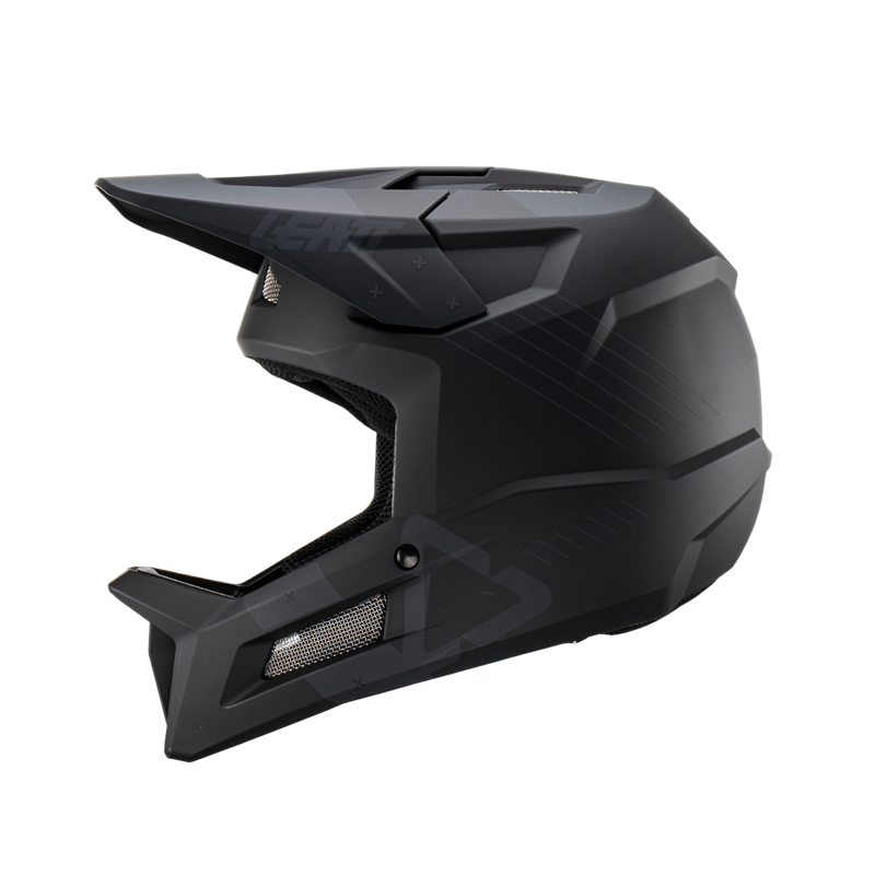 Leatt MTB Gravity 2.0 Full Face Helmet in Stealth Black-3