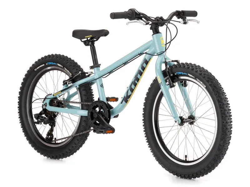 Kona Makena Kids Bike in Harbor Grey w/Charcoal/Butter Decals-1
