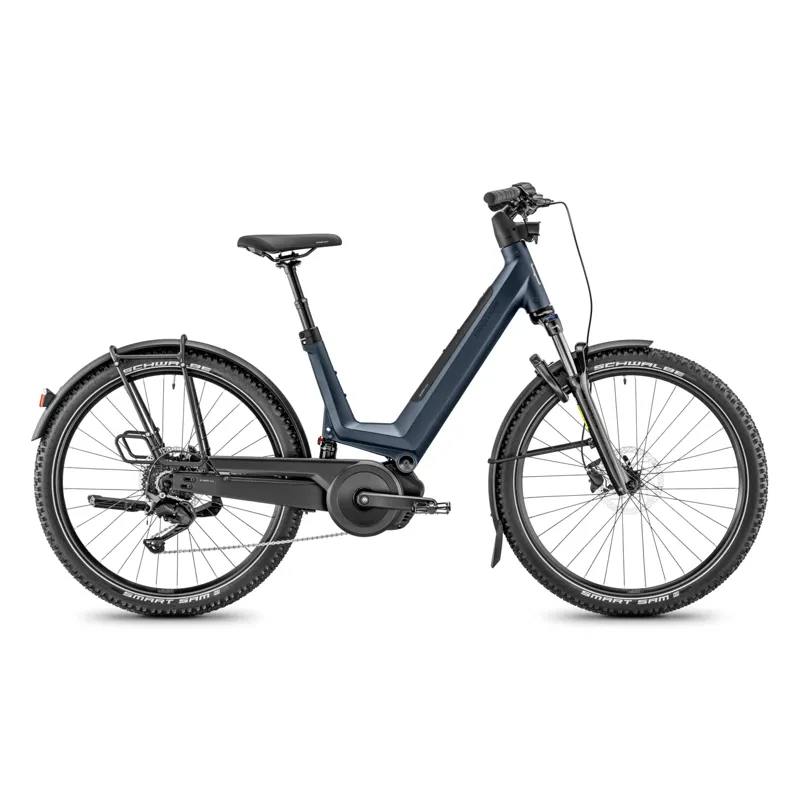 2026 Moustache Xroad FS 2 Electric Hybrid in Marine Blue 540Wh