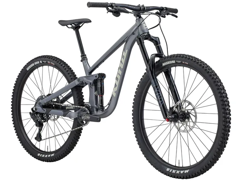 Kona Process 153 G3 Full Suspension Mountain Bike in Grey -1
