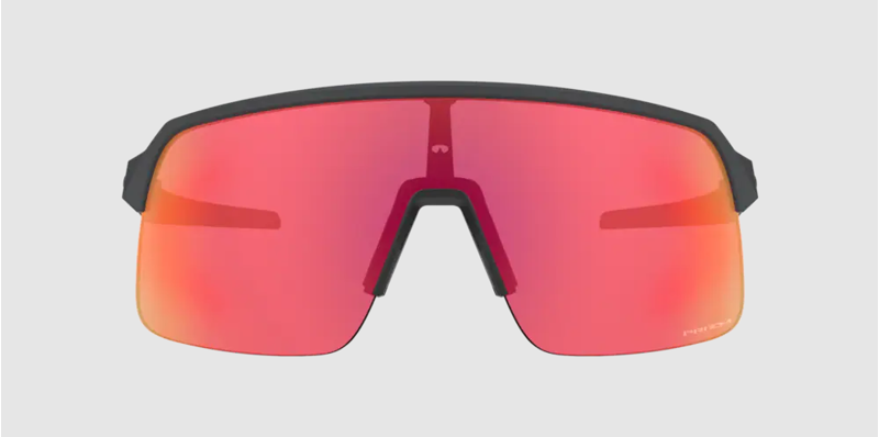 Oakley Sutro Lite Sunglasses in Matte Carbon / PRIZM Trail Torch Lens-2