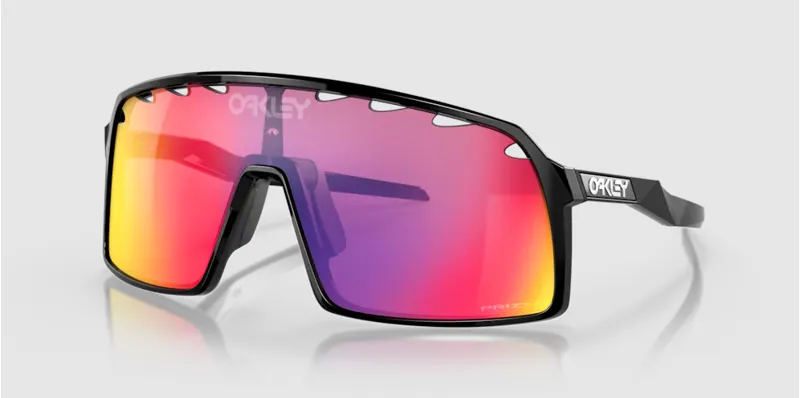 Oakley Sutro Origins Collection in Polished Black / PRIZM Road Lens