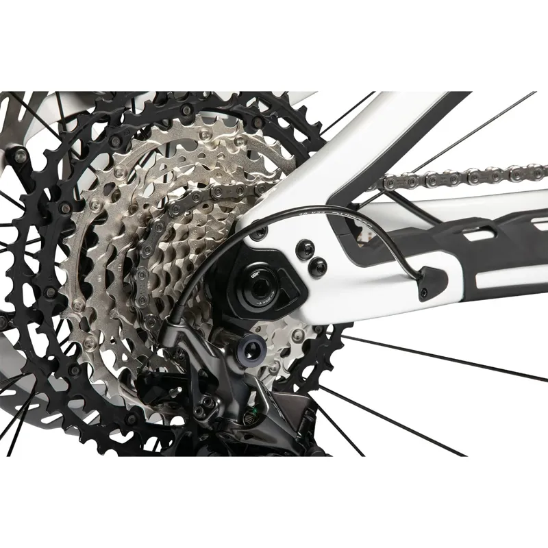 2025 Pivot Cycles Firebird Pro X0 Eagle Trans Air in White/Gold-7