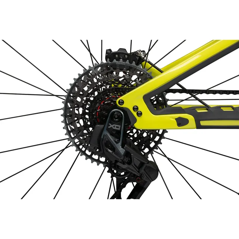 2025 Pivot Cycles Firebird Pro X0 Eagle Trans Air in Yolo Yellow-2
