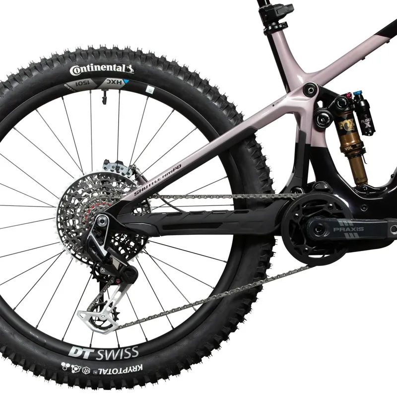 Pivot Cycles Shuttle AMP'd Team XX in Burgandy Berry Freeze or Black-3